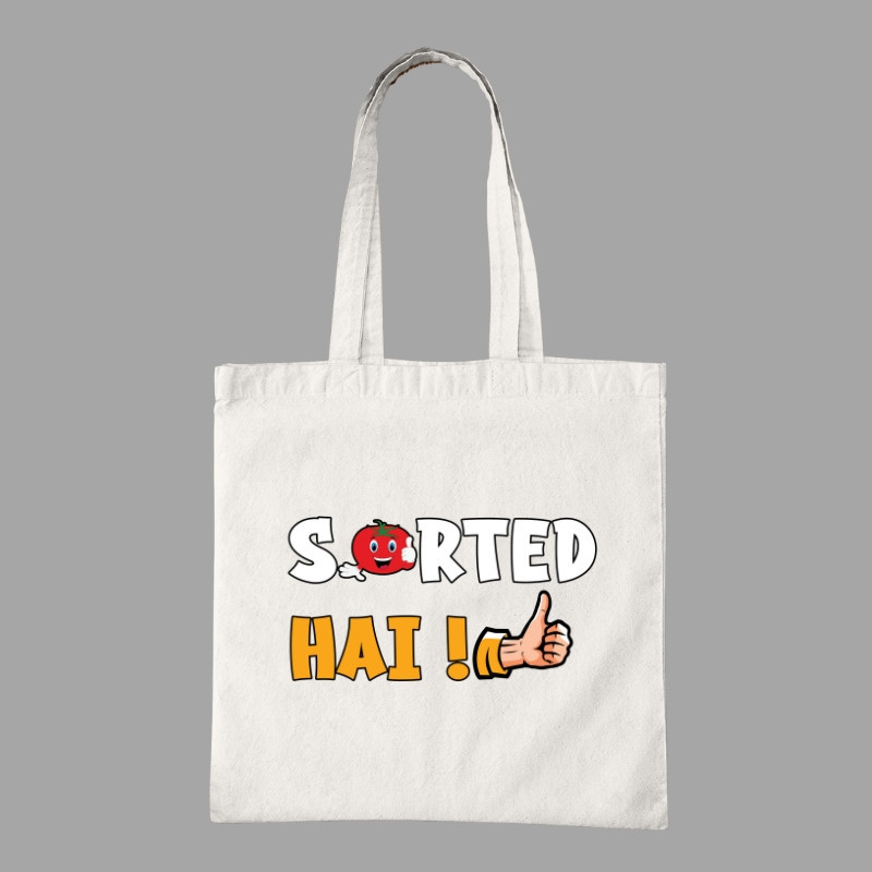 Sorted Hai ! Tote Bag