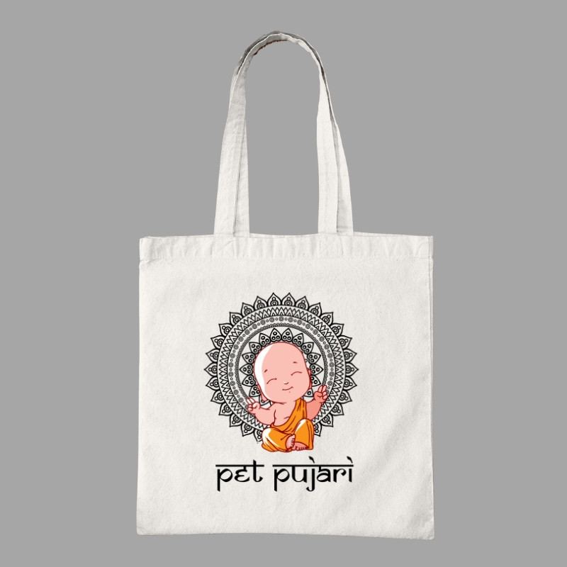 Pet Pujari Tote Bag