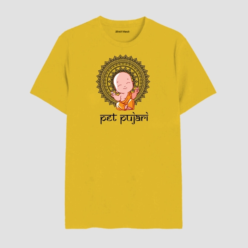Pet Pujari Round Neck T-Shirt