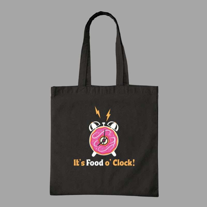 It's Food O' Clock! Tote Bag